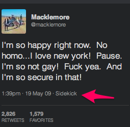 Illustration for article titled What the Hell Is Going On With Macklemore's Twitter History?